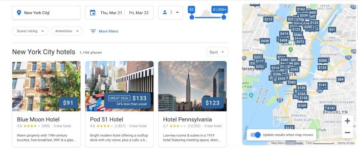 Bookings hoteliers skift