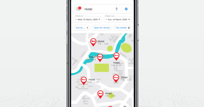 Google hotel booking