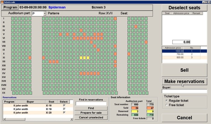 System hotel reservation booking room software